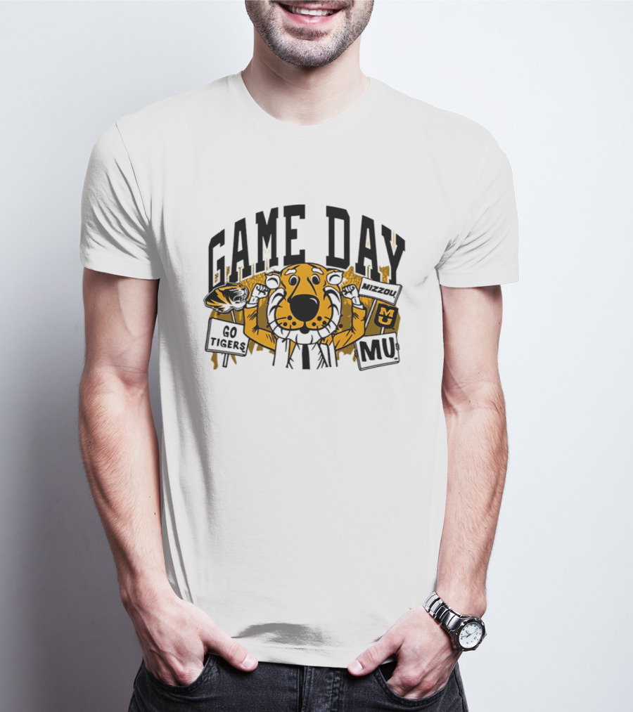 Missouri Tigers 2026 NCAA Game Day Go Tigers MU T-Shirt