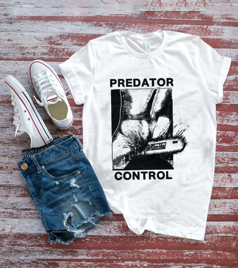 Predator Control Chainsaw T-Shirt