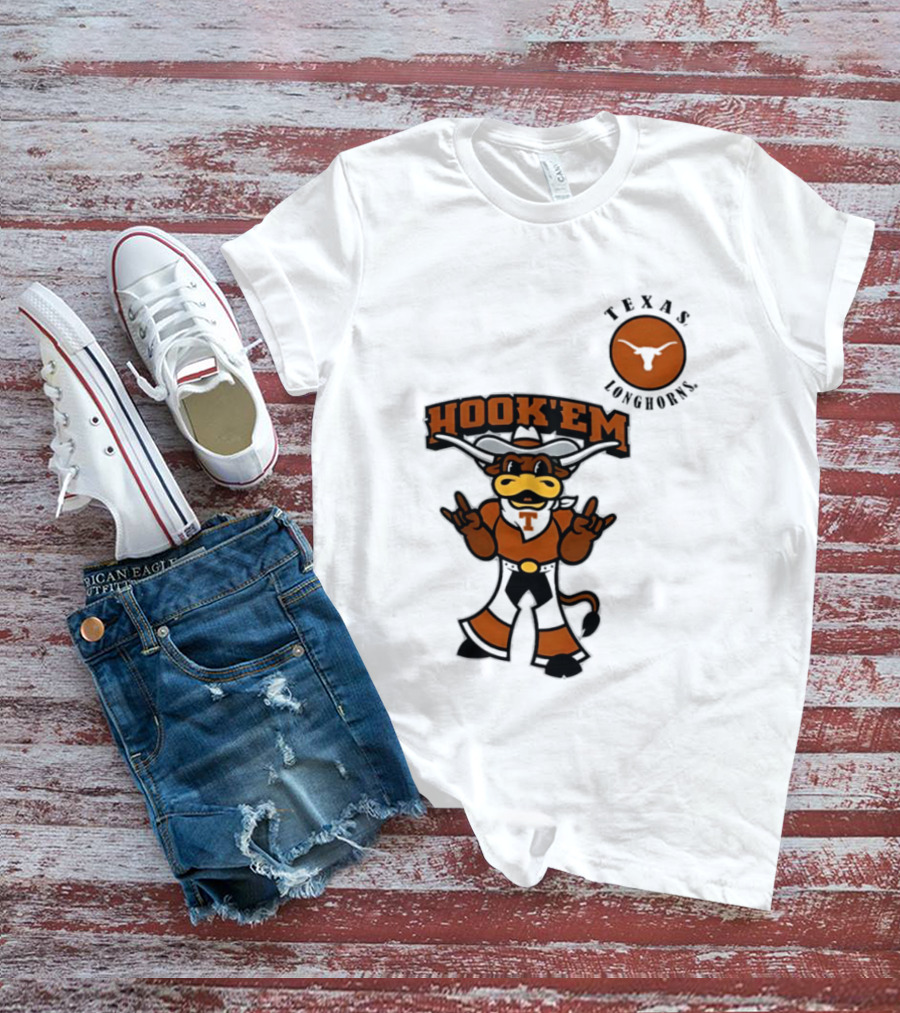 Texas Longhorns Hook'Em 2026 NCAA Tailgater Hometown T-Shirt