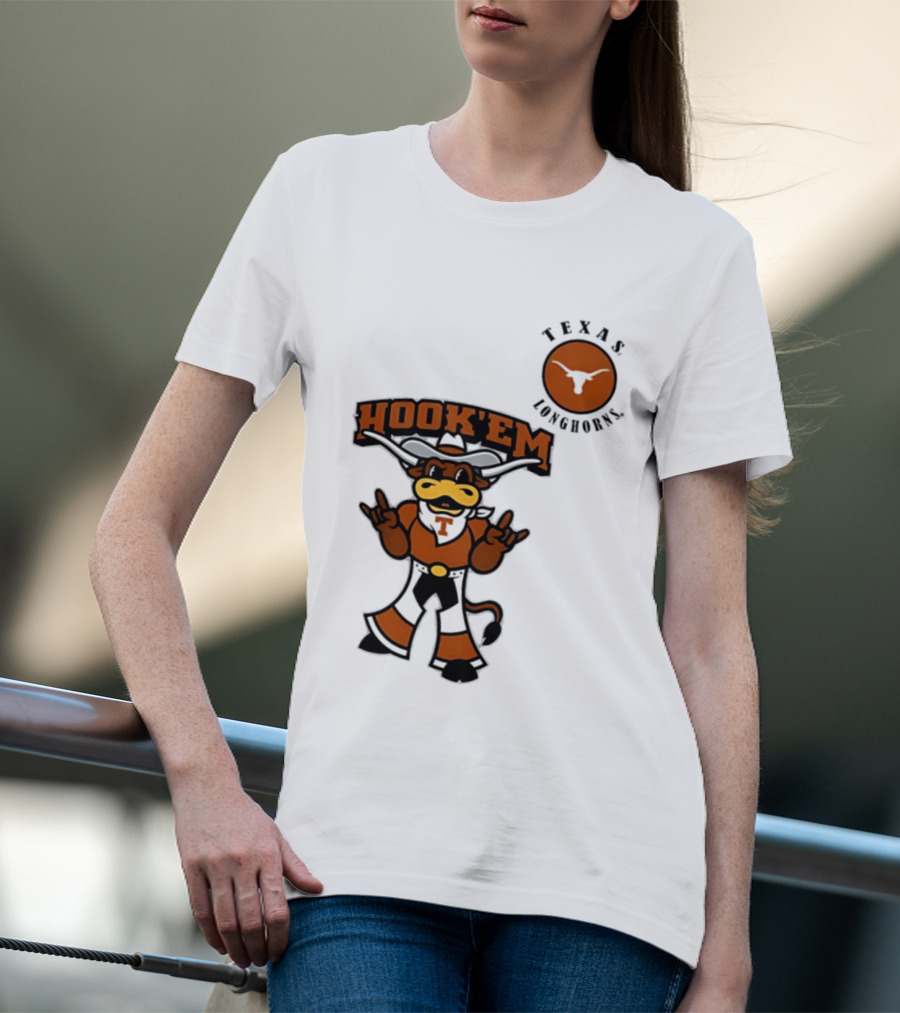 Texas Longhorns Hook'Em 2026 NCAA Tailgater Hometown T-Shirt