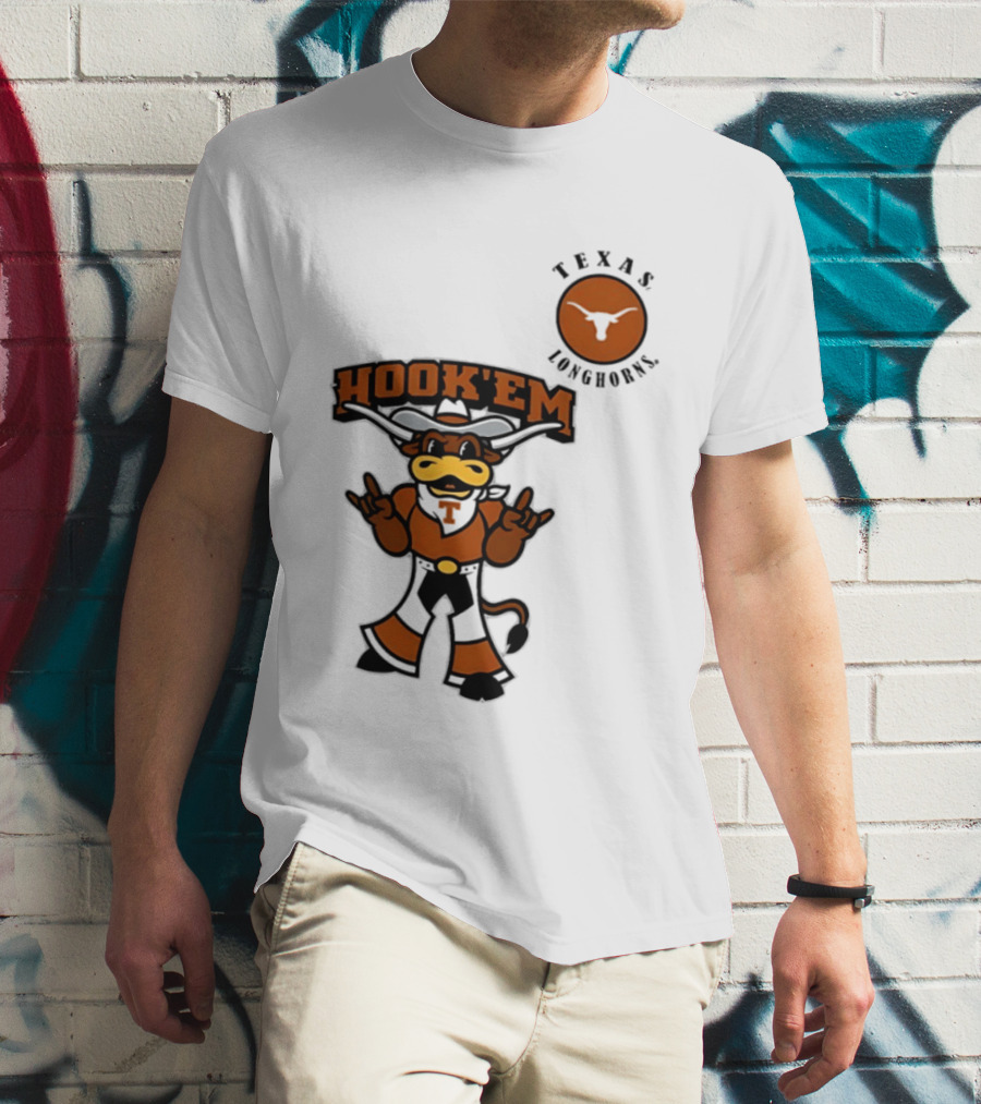 Texas Longhorns Hook'Em 2026 NCAA Tailgater Hometown T-Shirt