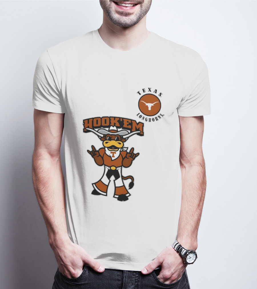 Texas Longhorns Hook'Em 2026 NCAA Tailgater Hometown T-Shirt