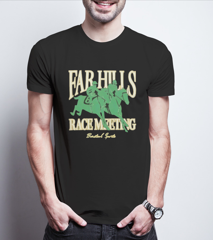 Far Hills Race Meeting The Hunt Barstool Sports 2026 T-Shirt