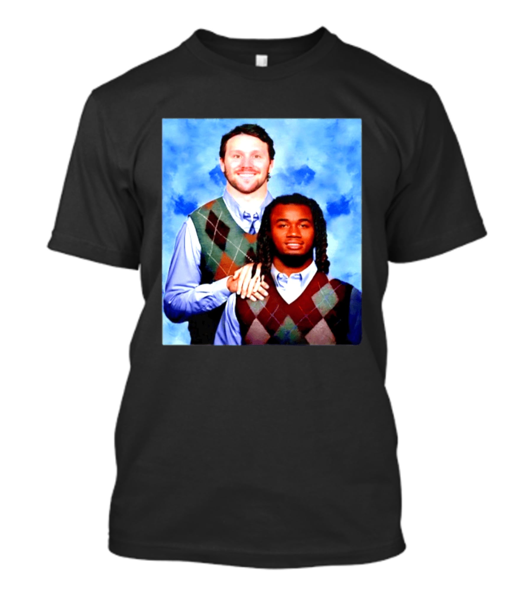 Josh Allen James Cook Buffalo Bills Step Brothers Meme Football Comedy T-Shirt