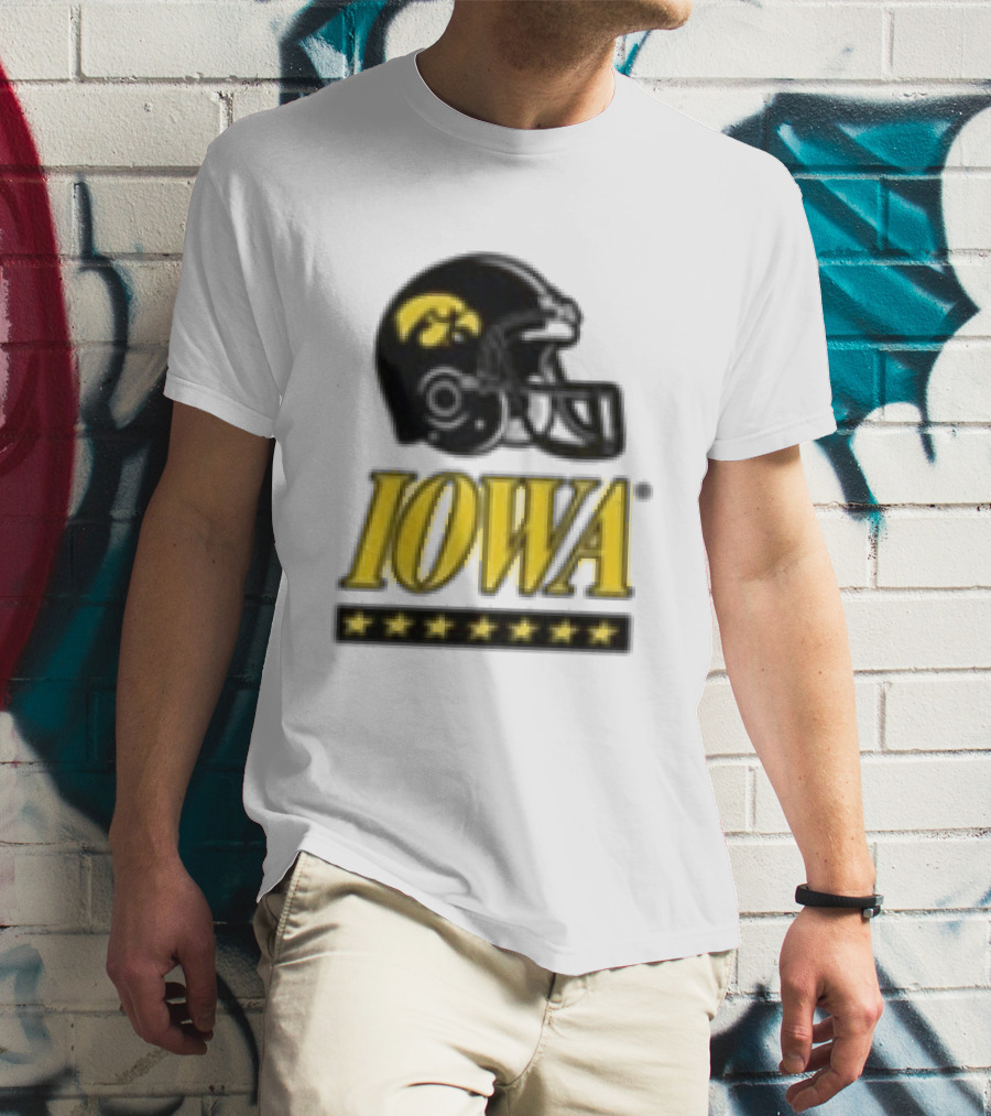 Iowa Hawkeyes Helmet 2026 ESPN College Gameday Runner T-Shirt