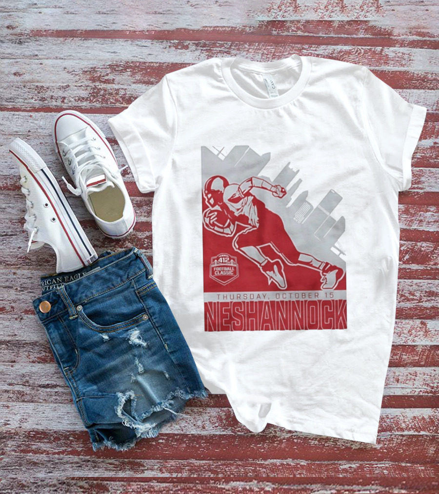 Neshannock 412 Football Classic Thursday October 15 Skyline T-Shirt