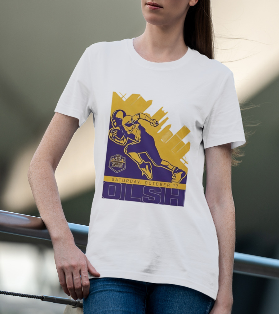 Olsh Football Classic Saturday October 17 City Skyline T-Shirt