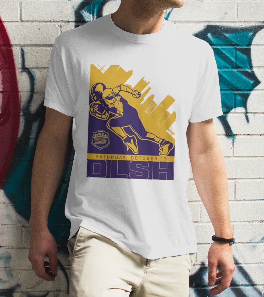 Olsh Football Classic Saturday October 17 City Skyline T-Shirt