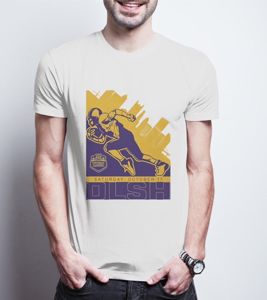 Olsh Football Classic Saturday October 17 City Skyline T-Shirt