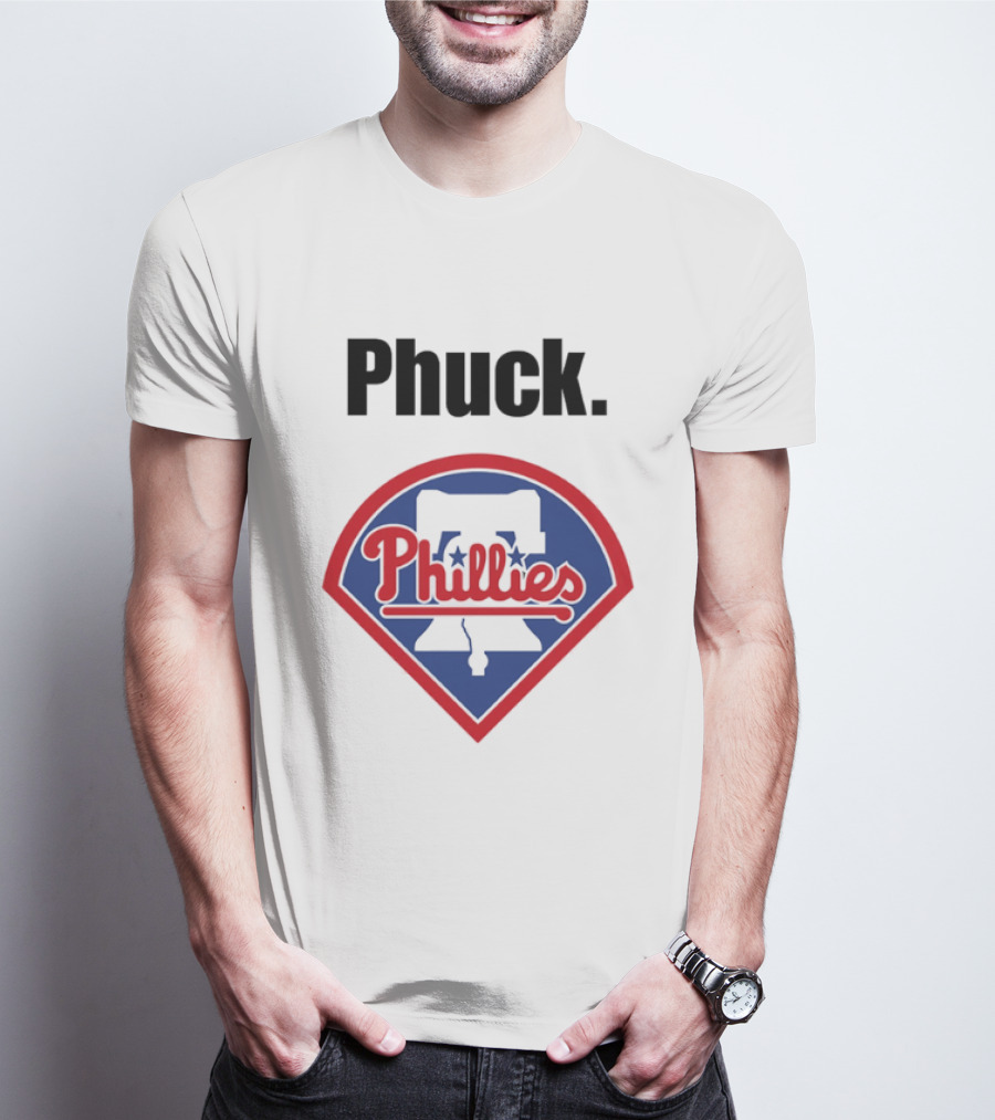 Phuck Phillies Baseball Meme Liberty Bell T-Shirt