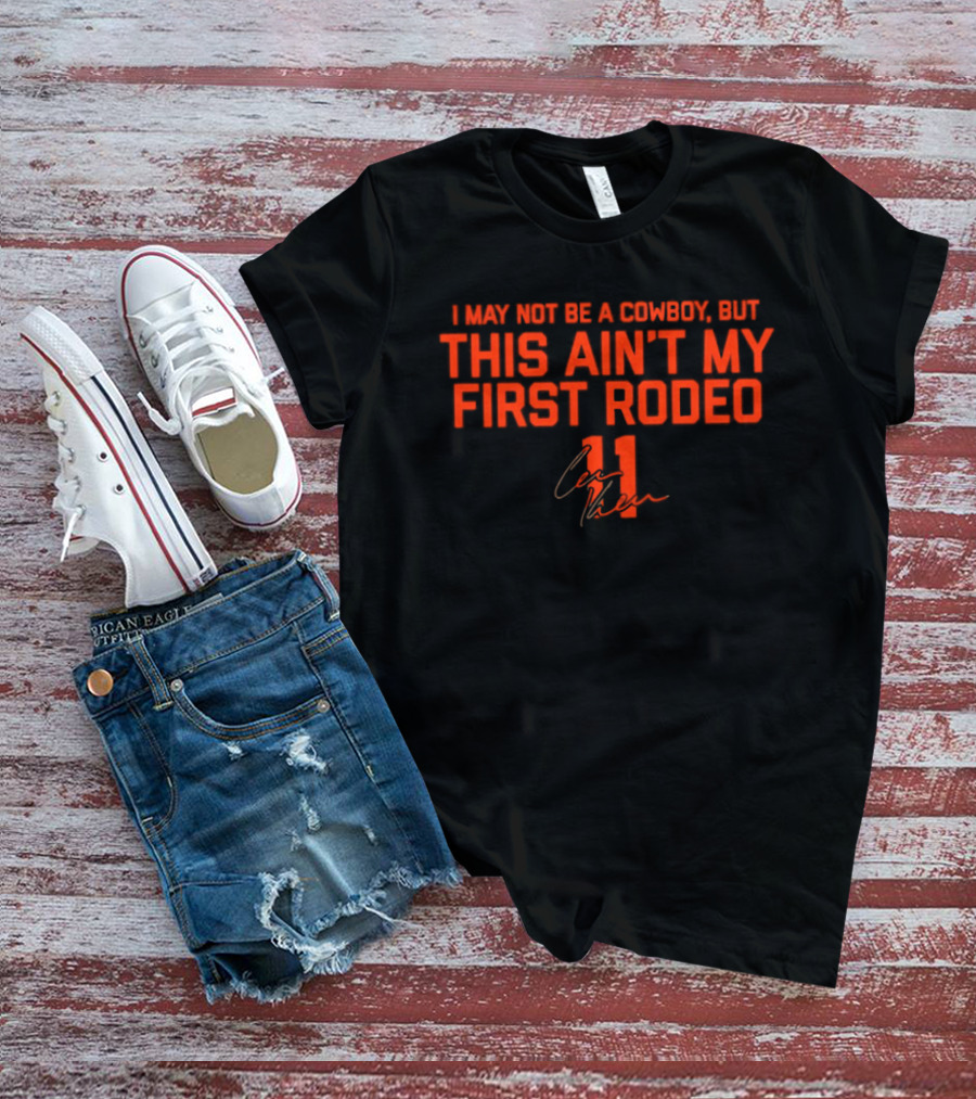 Bears Case Keenum 11 This Ain't My First Rodeo Cowboys T-Shirt