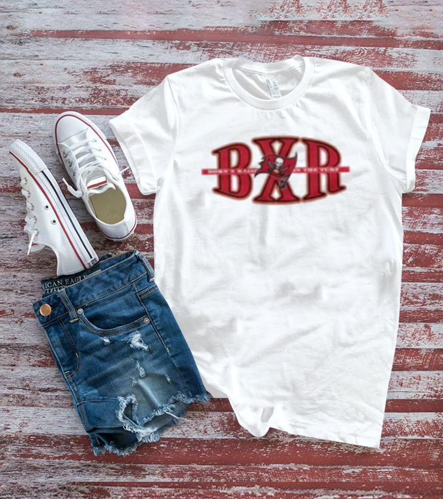 Tampa Bay Buccaneers BXR Born X Raised Block Letter T-Shirt