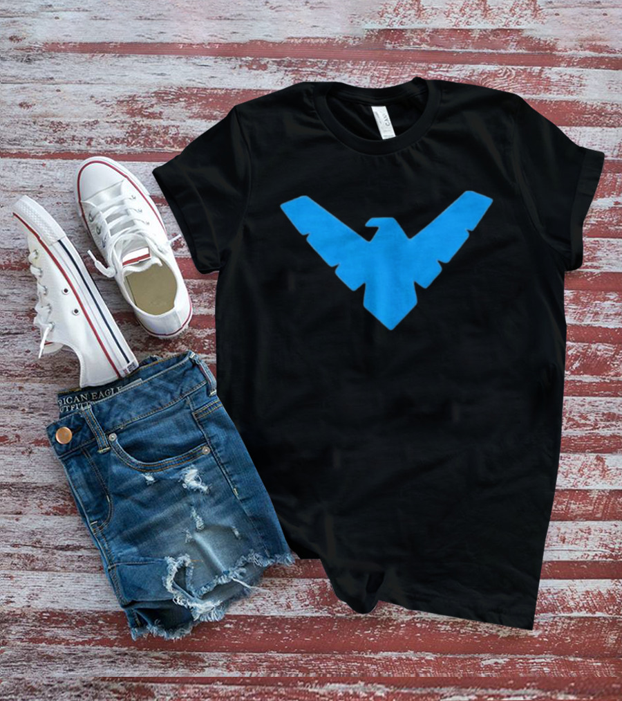 Nightwing Compression Blue T-Shirt