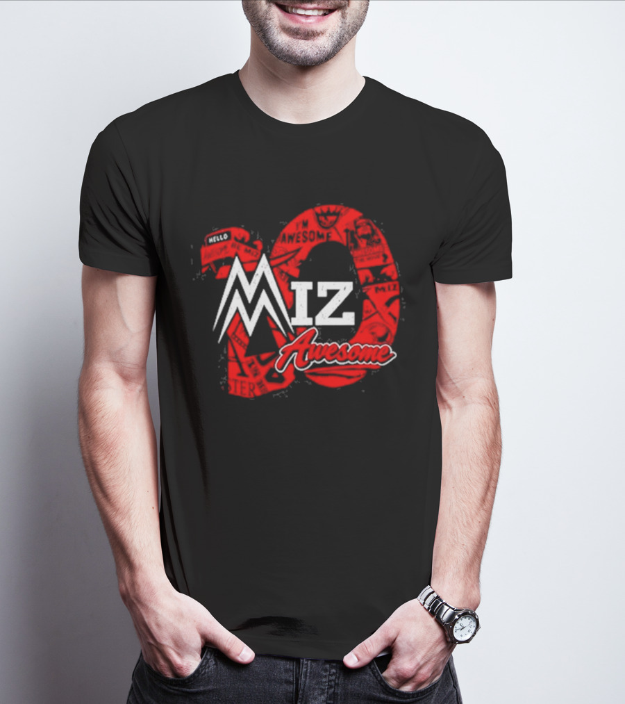 Miz Awesome 20 Years Anniversary Celebration WWE T-Shirt