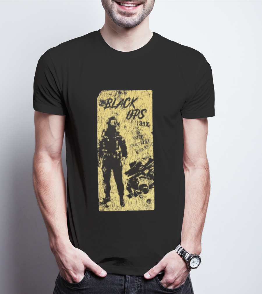 Black Ops 199X Volt Tactical Gear And Soldier T-Shirt