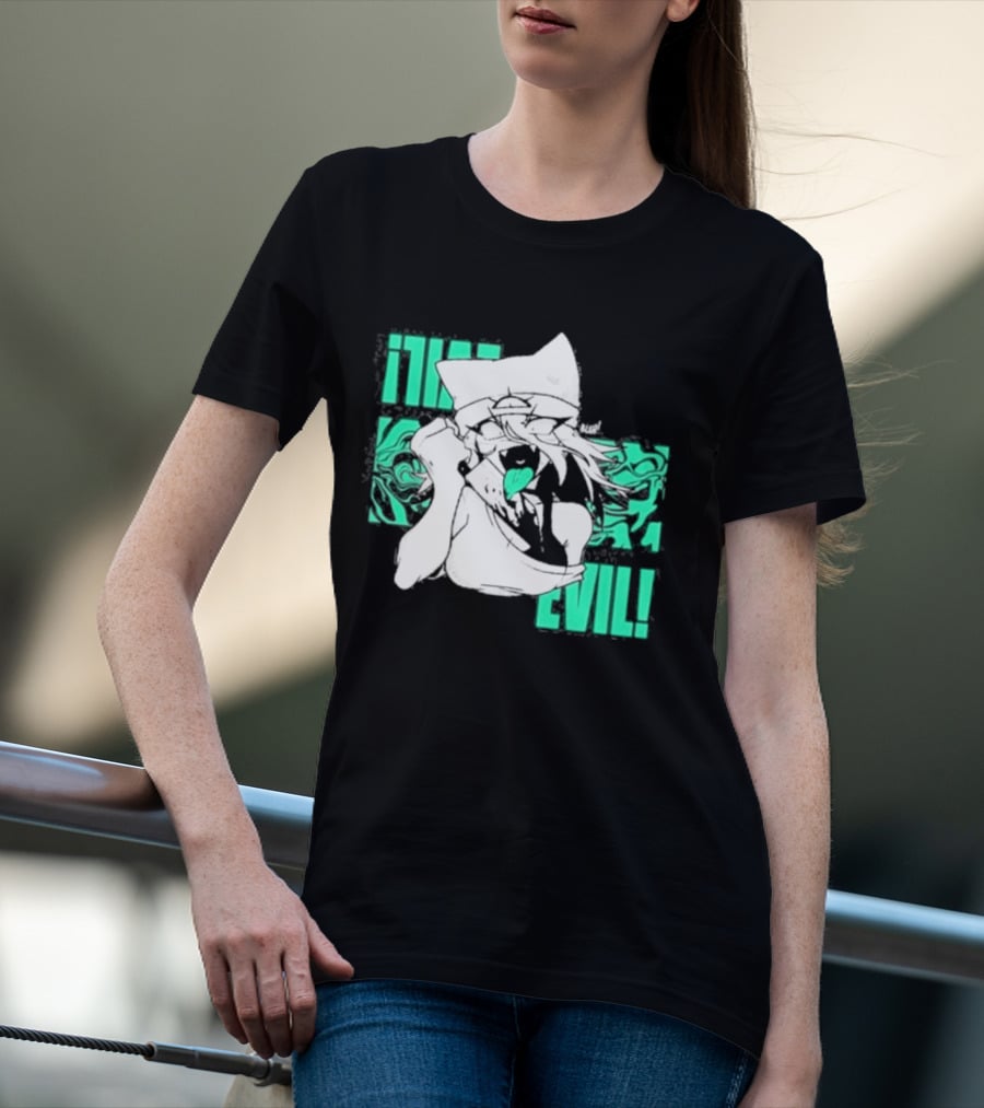 Issbrokie Neon Glow EVIL! Mysterious Aura Transformation T-Shirt