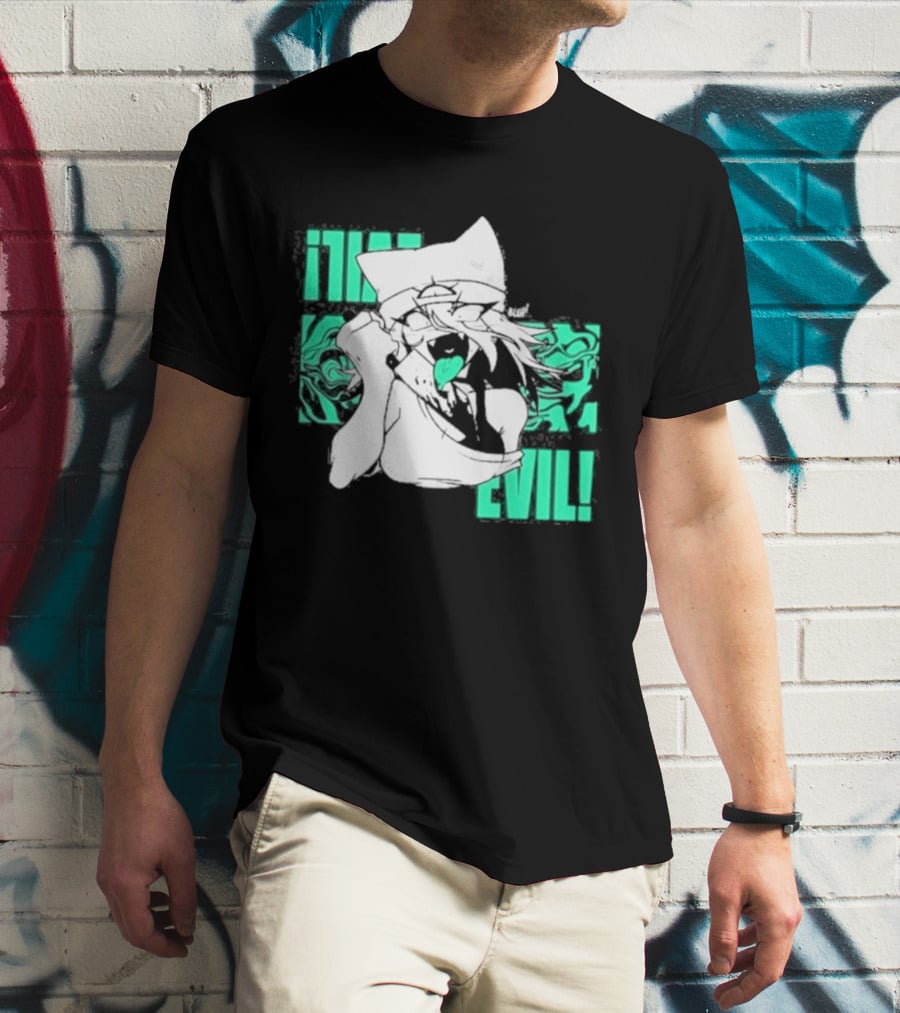 Issbrokie Neon Glow EVIL! Mysterious Aura Transformation T-Shirt