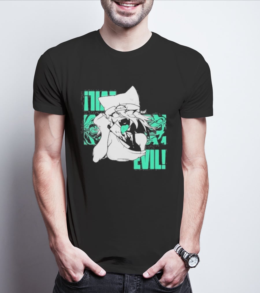 Issbrokie Neon Glow EVIL! Mysterious Aura Transformation T-Shirt