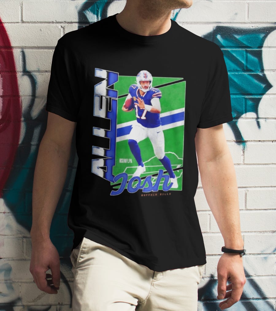 Josh Allen NFLPA Buffalo Bills NFL Player Moment 2026 T-Shirt