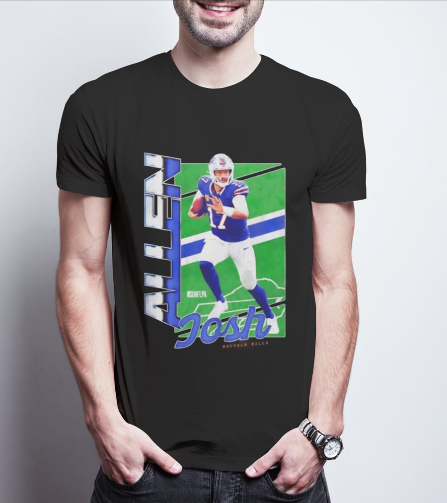 Josh Allen NFLPA Buffalo Bills NFL Player Moment 2026 T-Shirt