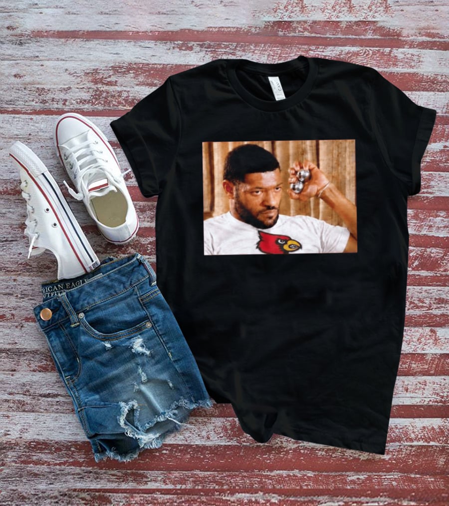 Laurence Fishburne Louisville Cardinals Mood Team Spirit T-Shirt