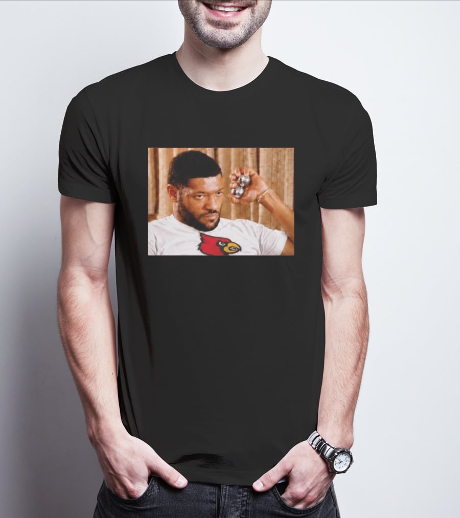 Laurence Fishburne Louisville Cardinals Mood Team Spirit T-Shirt