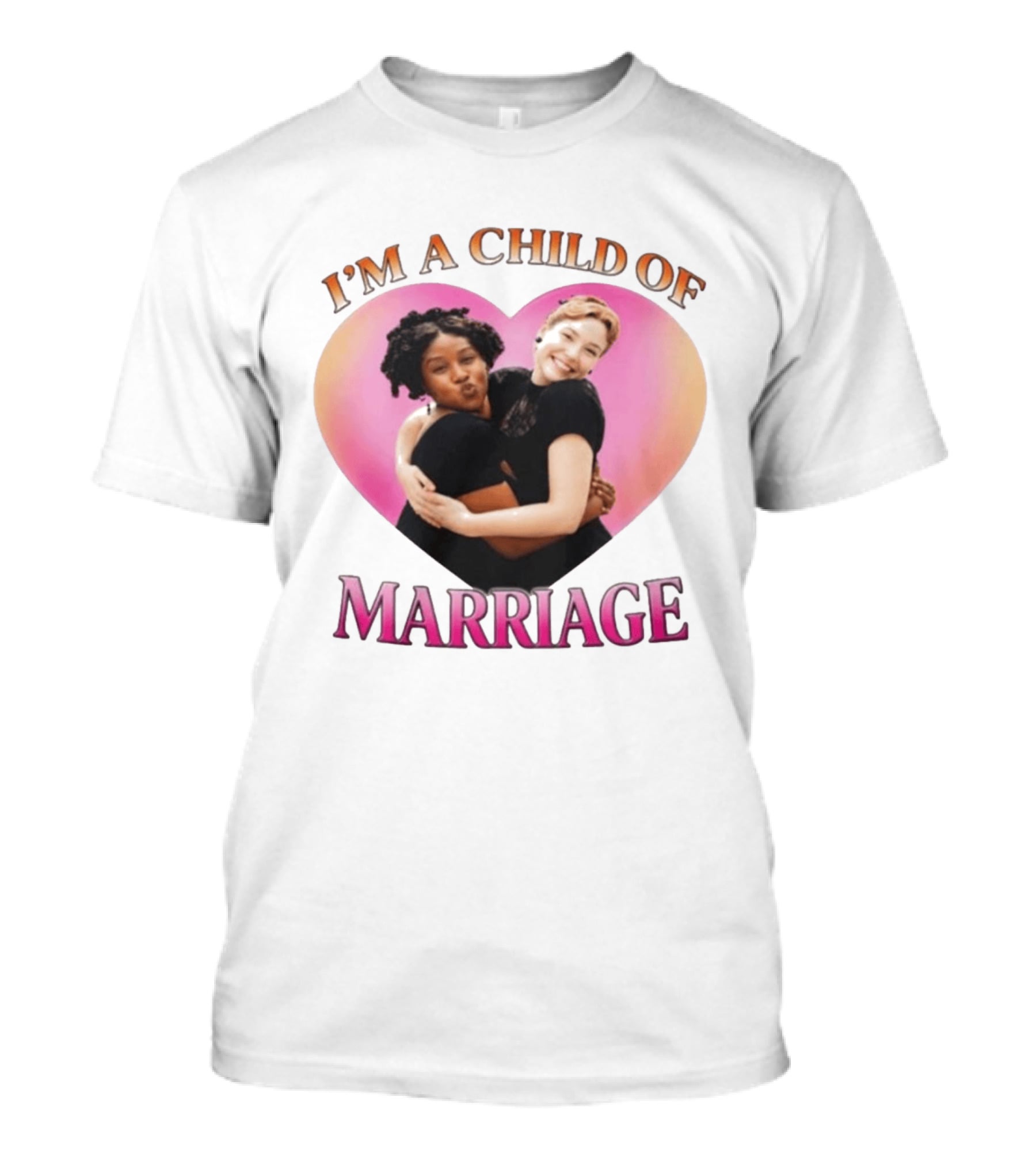 I'm A Child Of Marriage Hugging Heart Bridgerton Ss5 T-Shirt