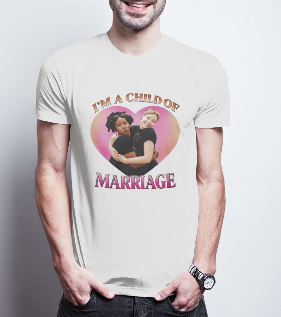 I'm A Child Of Marriage Hugging Heart Bridgerton Ss5 T-Shirt