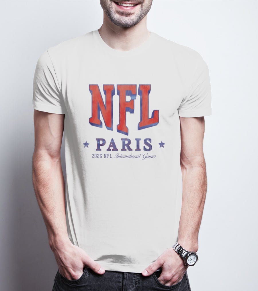 2026 NFL Paris International Games T-Shirt