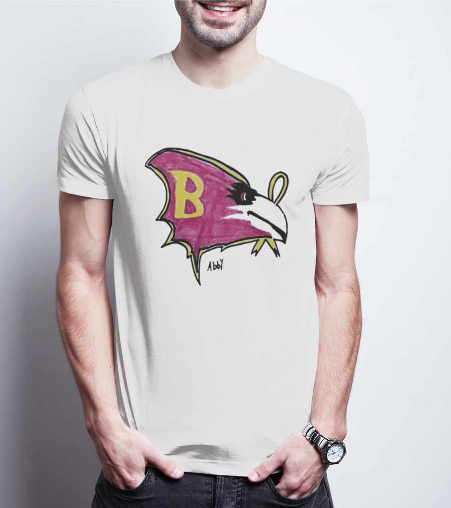 Ravens B Logo Child Drawing By Abiy T-Shirt