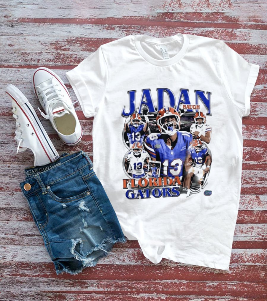 Jadan Baugh Florida Gators 2026 NCAA Football 90s Bootleg T-Shirt