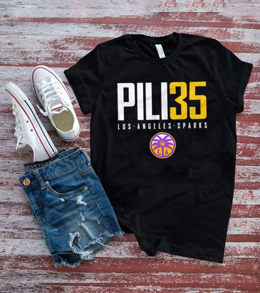 Pili 35 Los Angeles Sparks WNBA Basketball Team T-Shirt