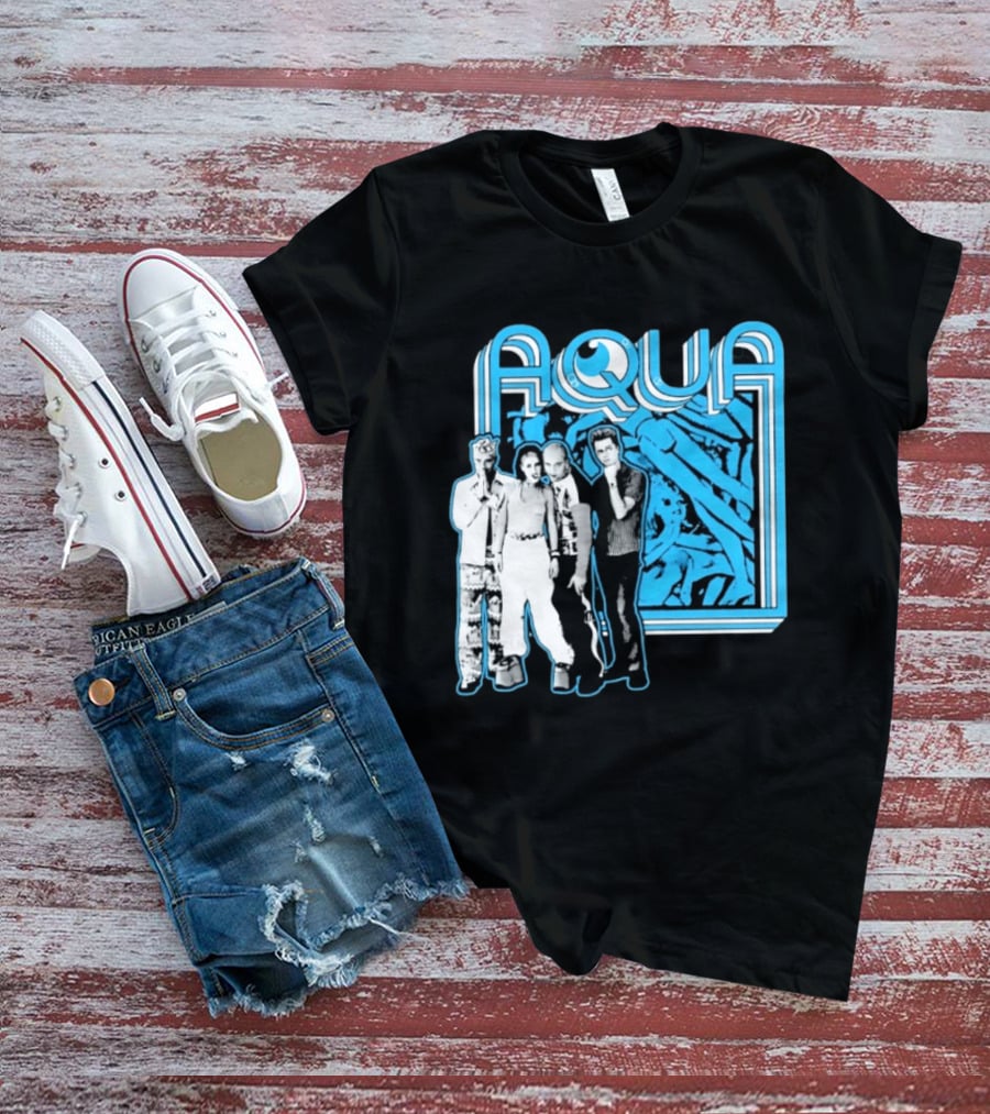 Aqua Band Members Barbie Girl 90s Pop Music Nostalgia T-Shirt