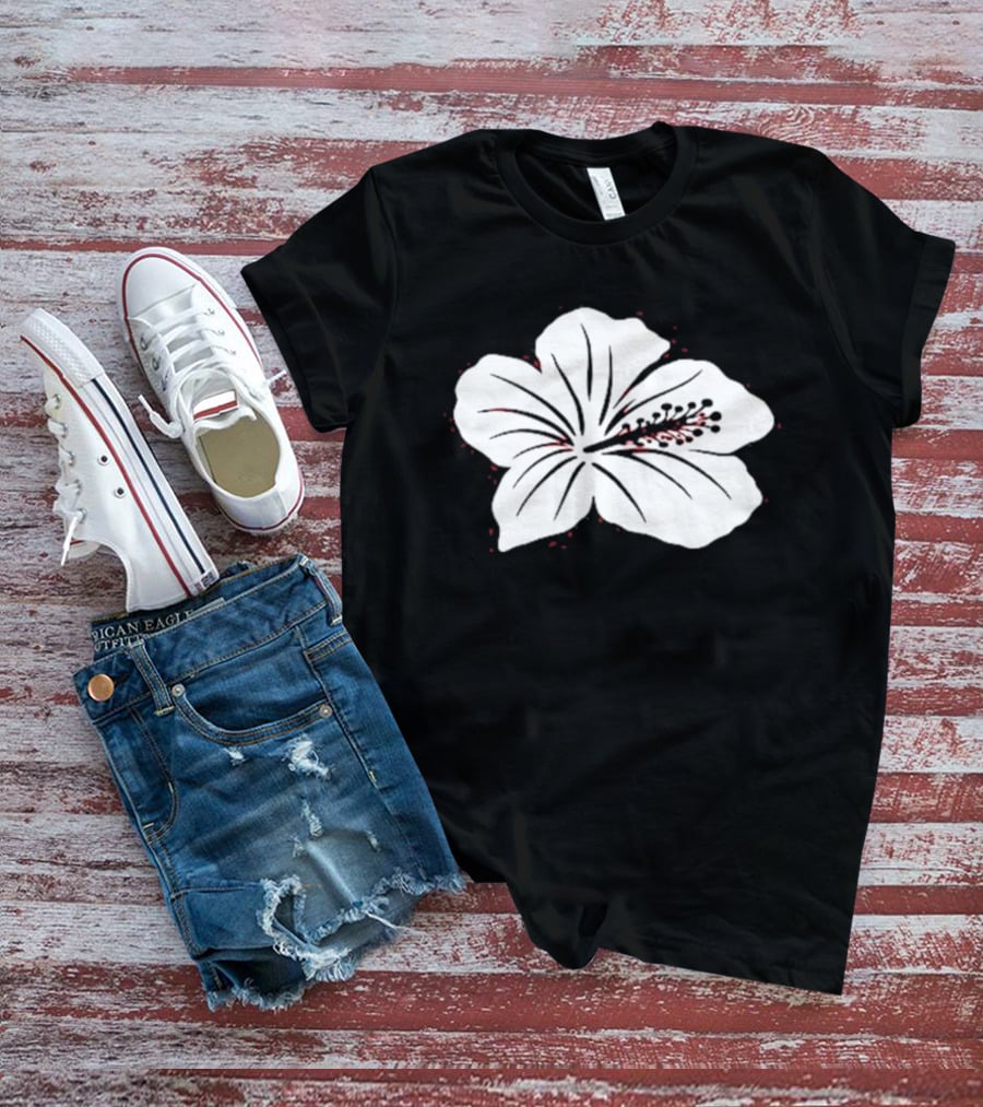 Below Deck Mediterranean Aesha Scott Hibiscus Flower T-Shirt