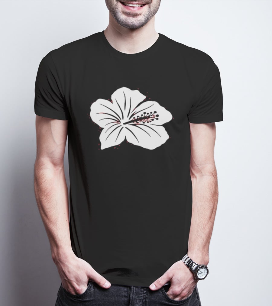 Below Deck Mediterranean Aesha Scott Hibiscus Flower T-Shirt