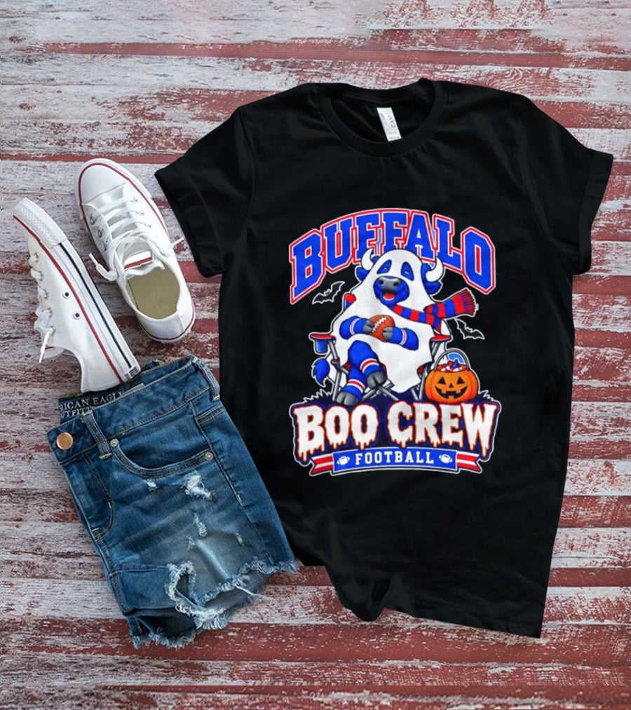 Buffalo Bills Boo Crew Halloween Football 2026 T-Shirt