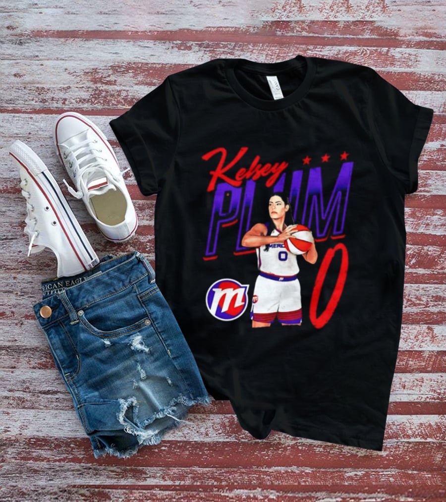 Kelsey Plum 0 Mercury WNBA Basketball Player T-Shirt