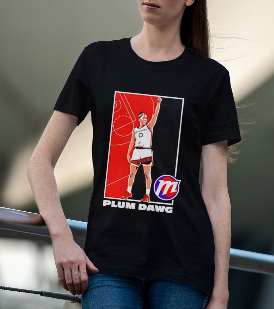 Kelsey Plum Phoenix Mercury 2026 WNBA Plum Dawg T-Shirt