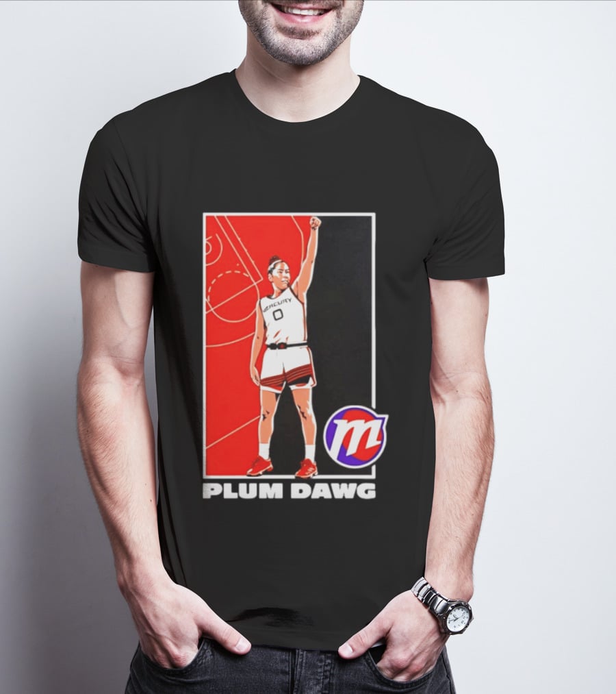 Kelsey Plum Phoenix Mercury 2026 WNBA Plum Dawg T-Shirt