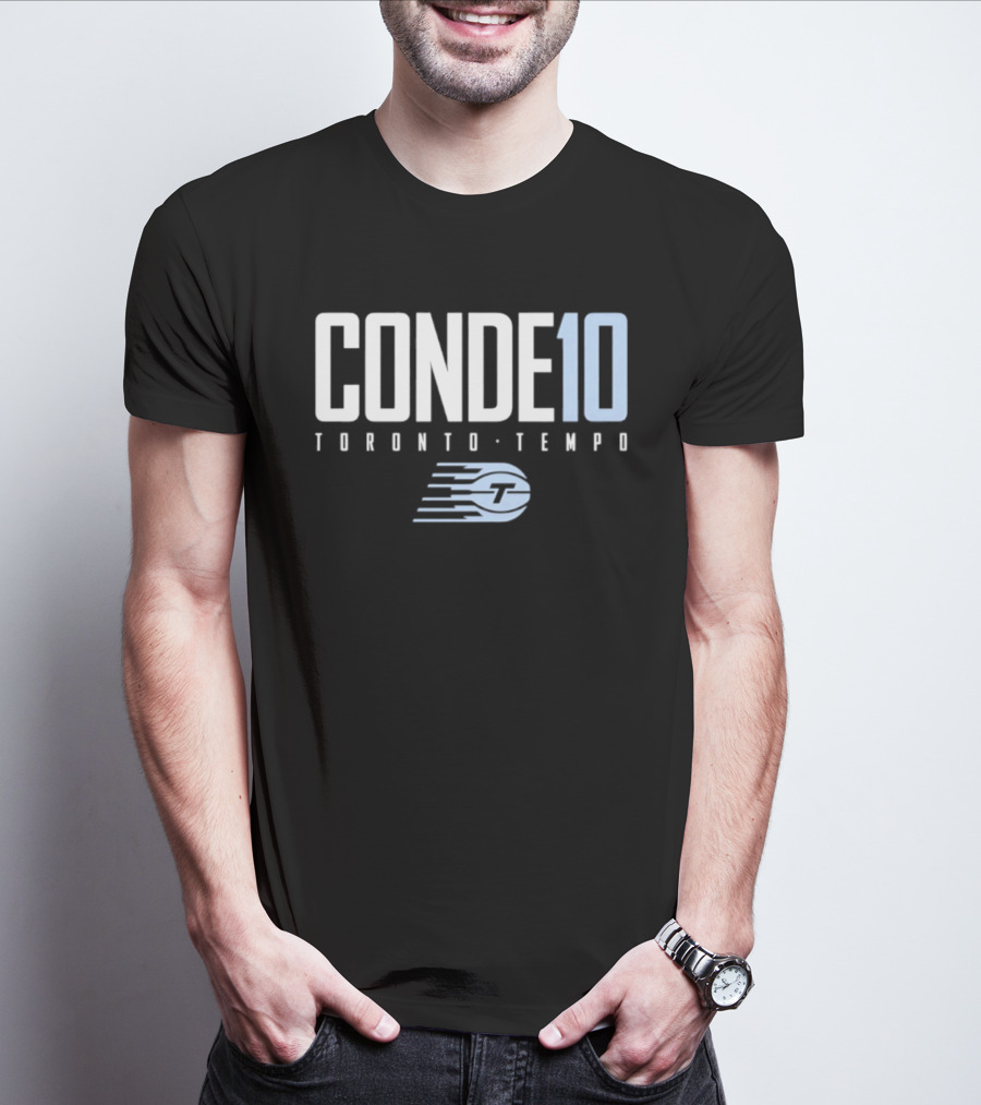Conde 10 Toronto Tempo WNBA T-Shirt