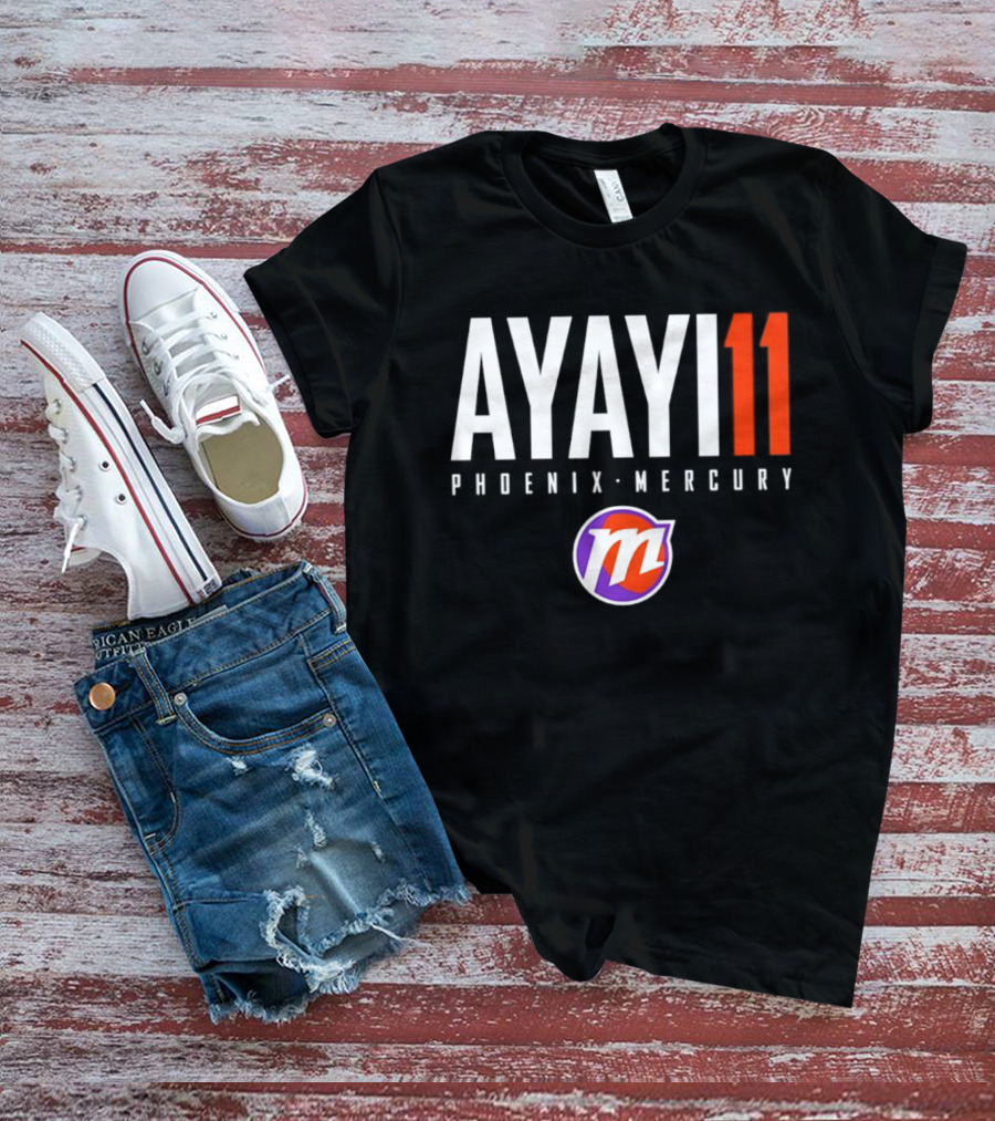Phoenix Mercury Ayayi 11 WNBA Player Jersey T-Shirt