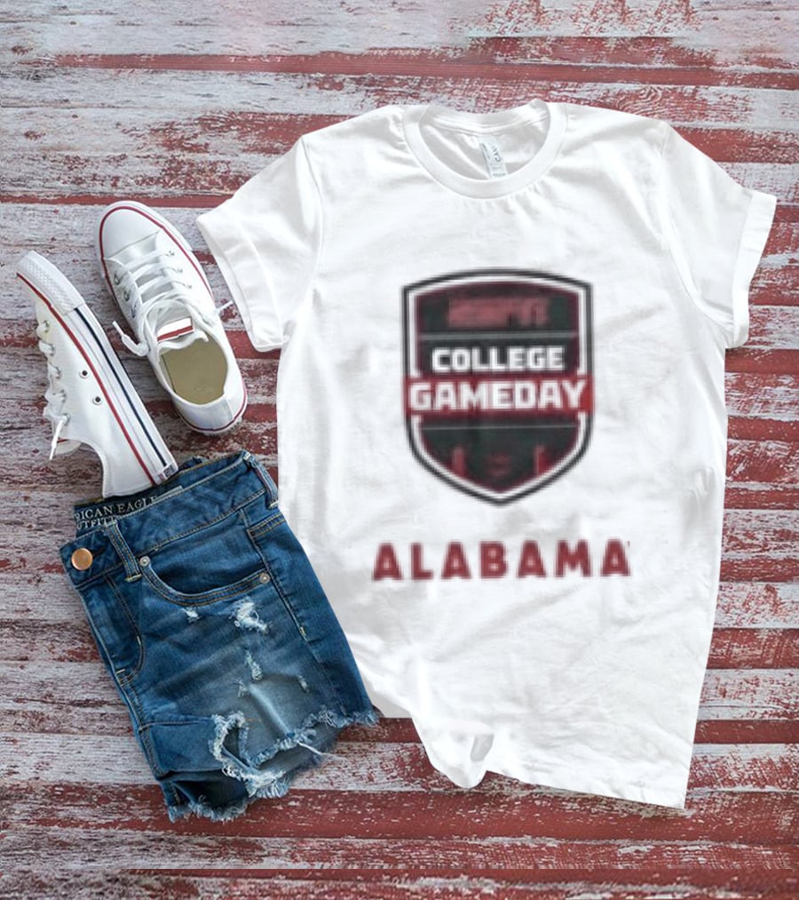 ESPN College GameDay Alabama Crimson Tide Stadium T-Shirt