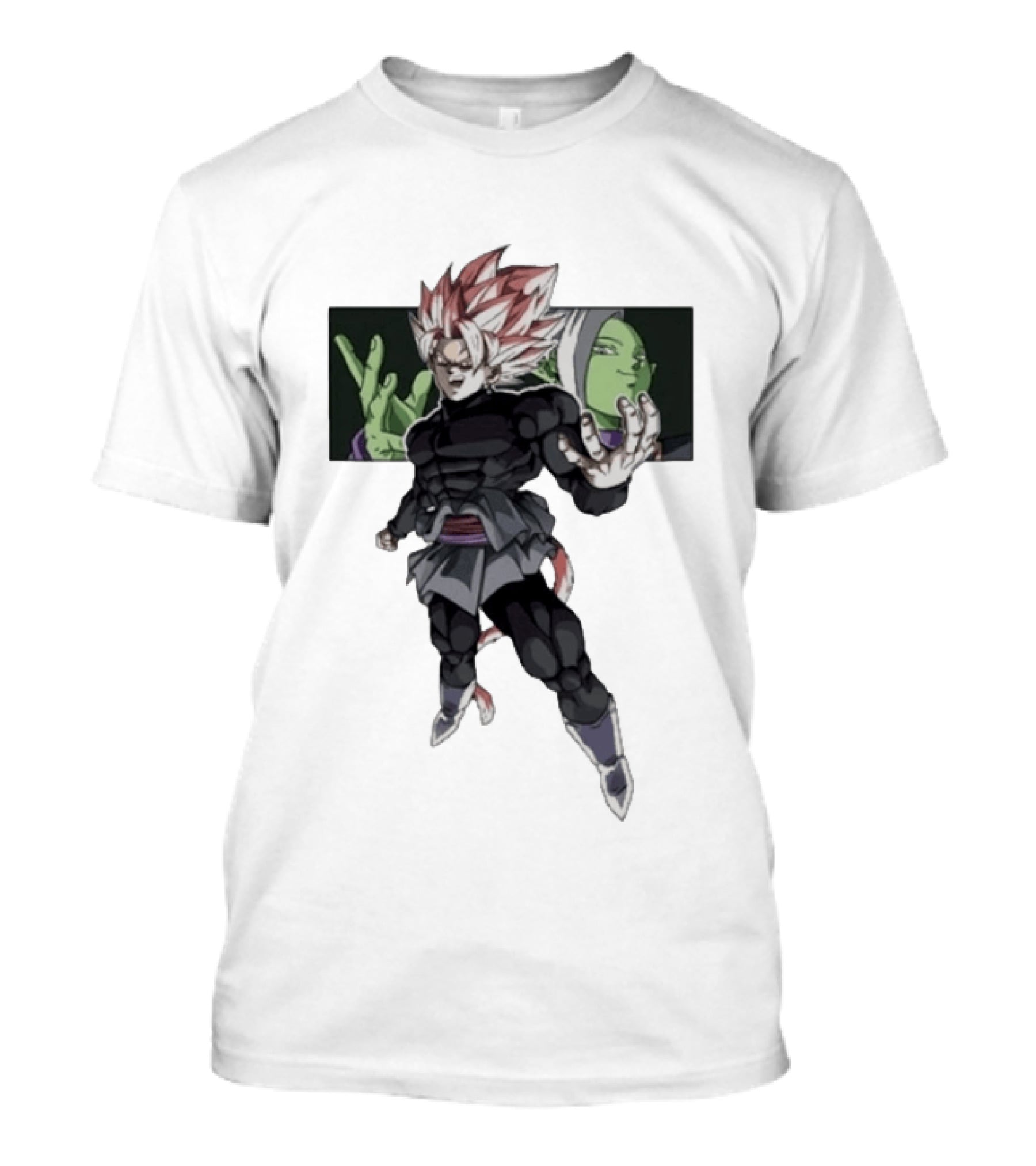 Goku Black Zamasu Fusion Dragon Ball Super Anime Villain Transformation T-Shirt