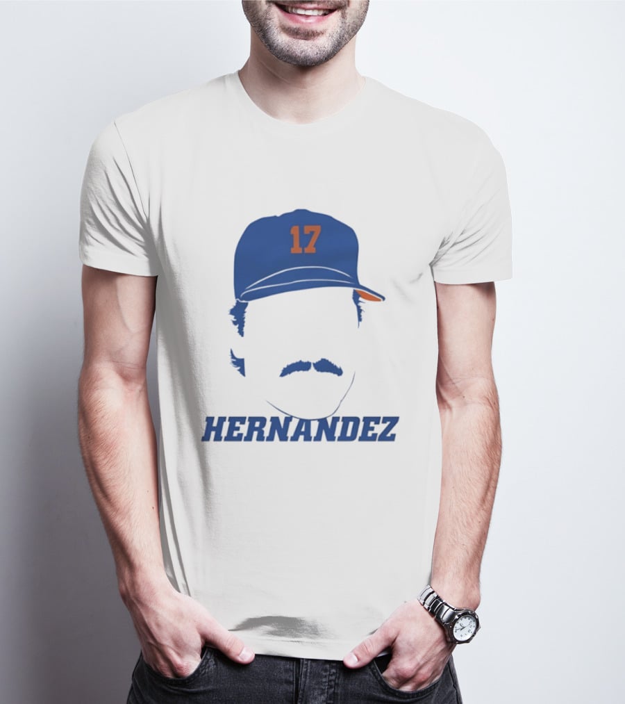 Keith Hernandez 17 New York Mets Baseball Cap T-Shirt