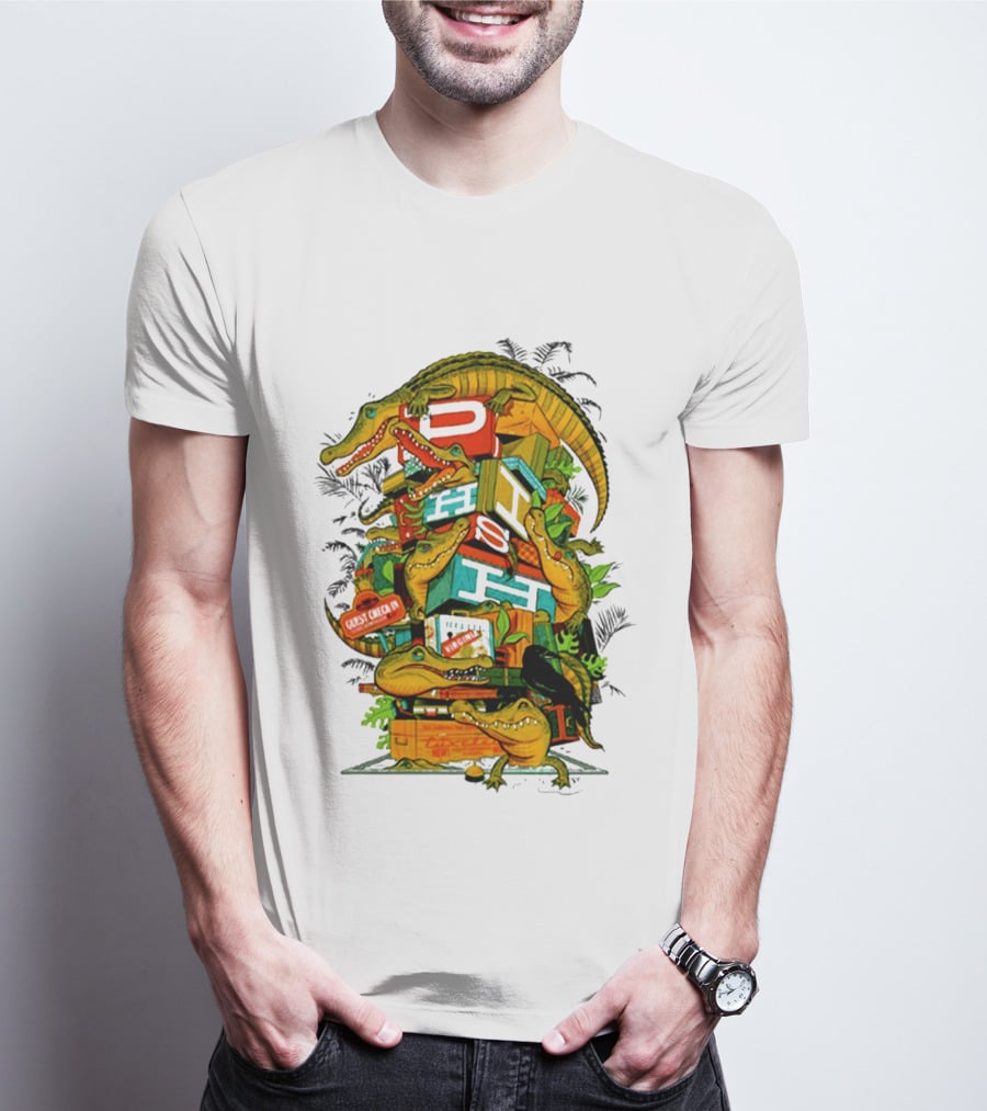 Phish Richmond Virginia October 7 2026 Allianz Amphitheater Riverfront Alligators And Luggage T-Shirt