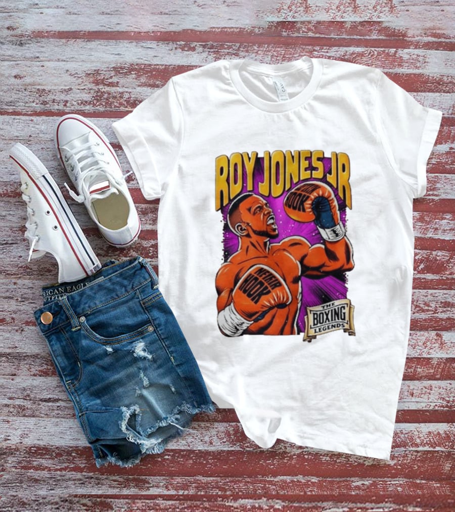 Roy Jones Jr Captain Hook Boxing Legends Wear Hook T-Shirt