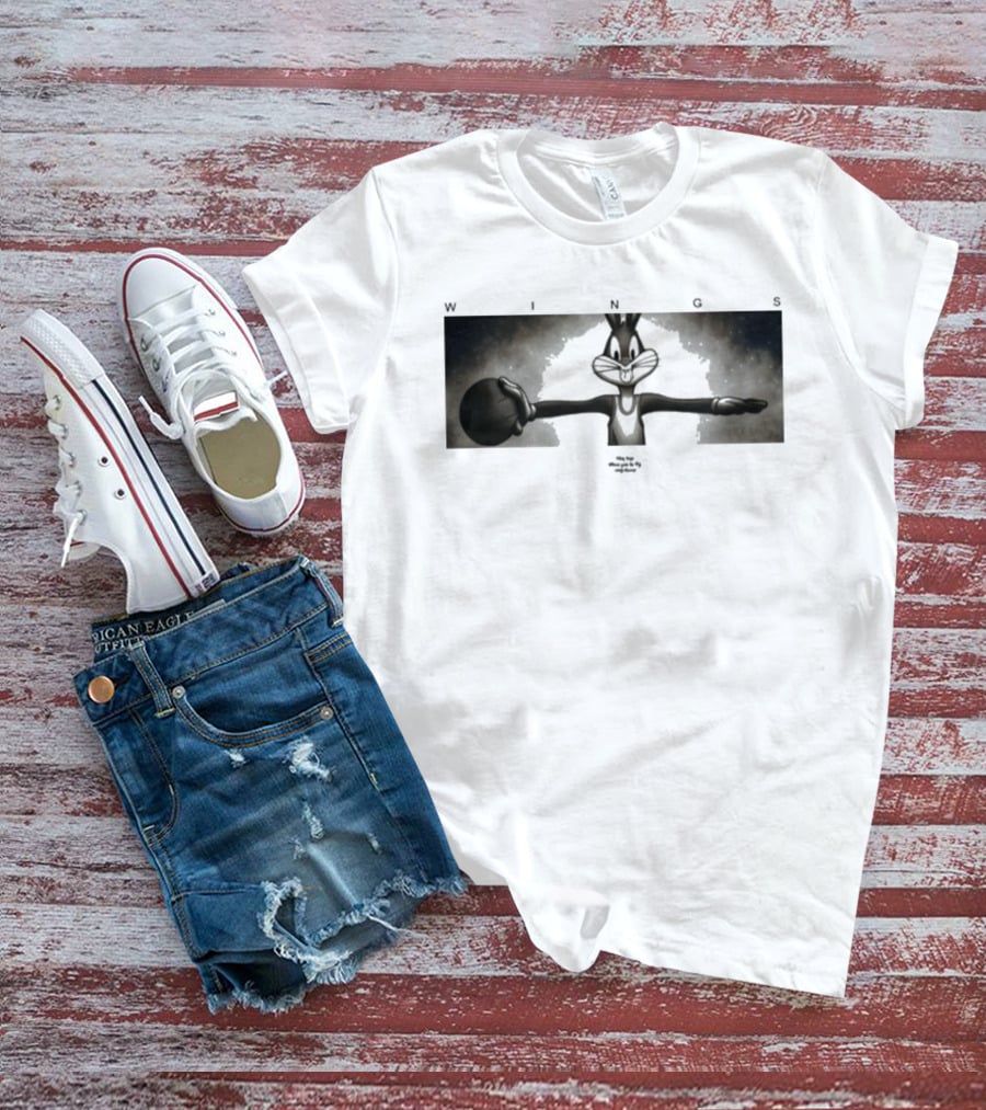 Wings Bugs Bunny Basketball Russell Westbrook Jordan Collaboration T-Shirt