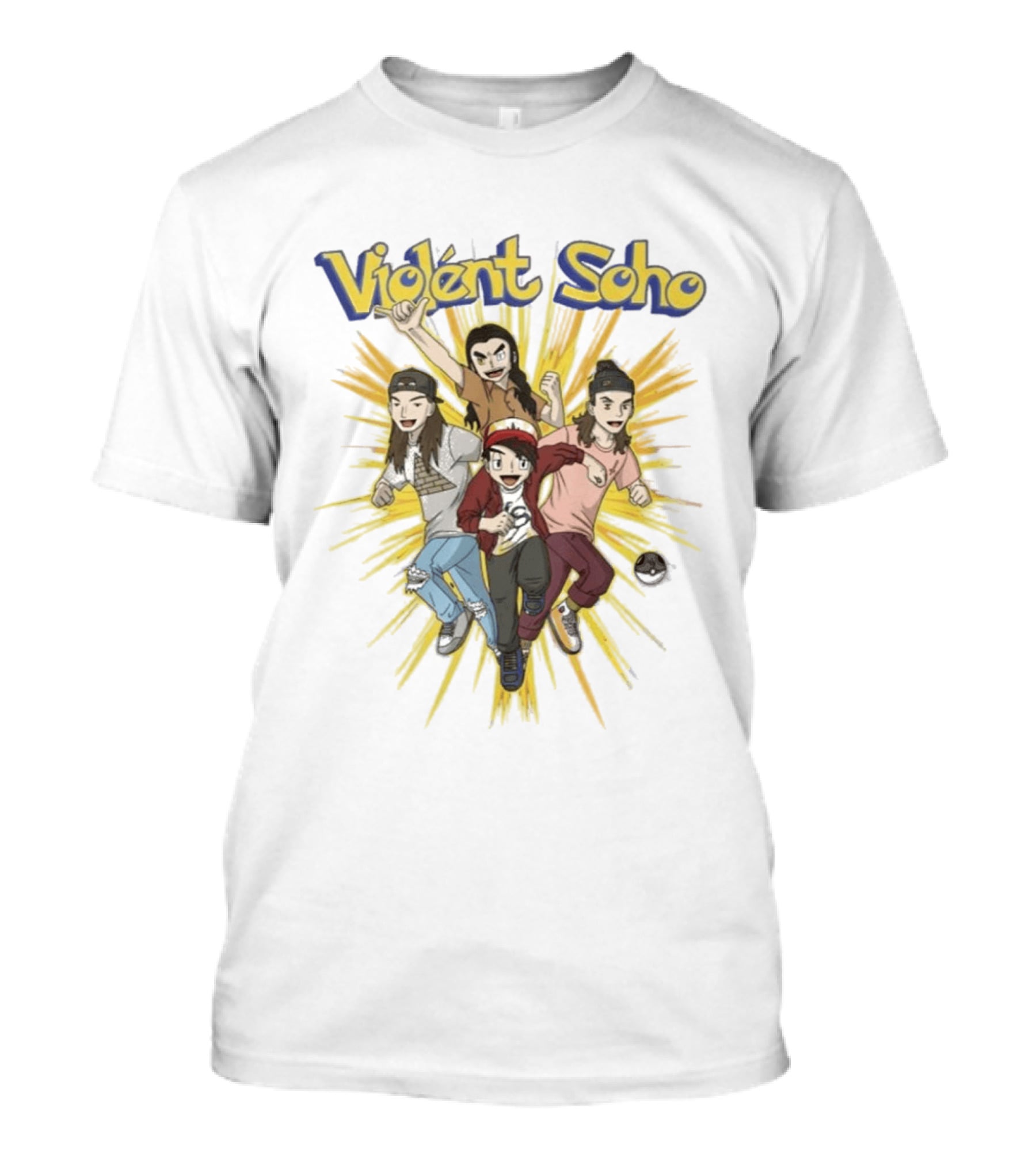Violent Soho Band Anime T-Shirt
