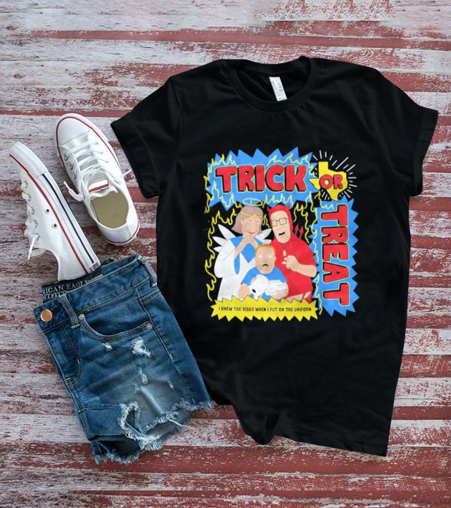Trick Or Treat Hank Hill Halloween 2026 T-Shirt