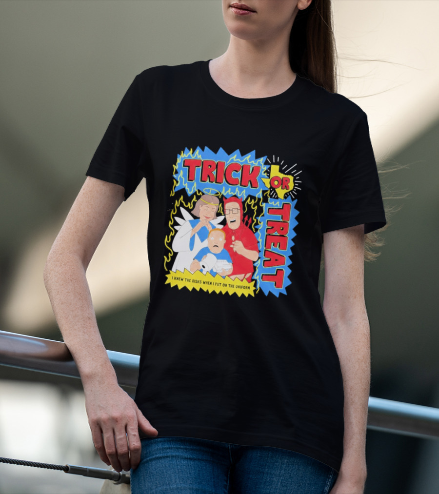 Trick Or Treat Hank Hill Halloween 2026 T-Shirt